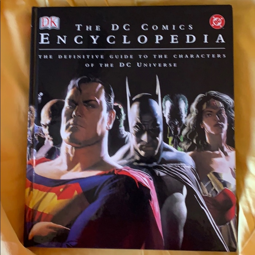 The hard copy the DC Comics Encyclopedia